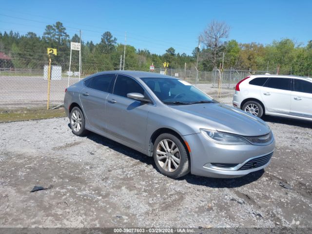 Auction sale of the 2015 Chrysler 200 Limited, vin: 1C3CCCAB8FN502308, lot number: 39077603