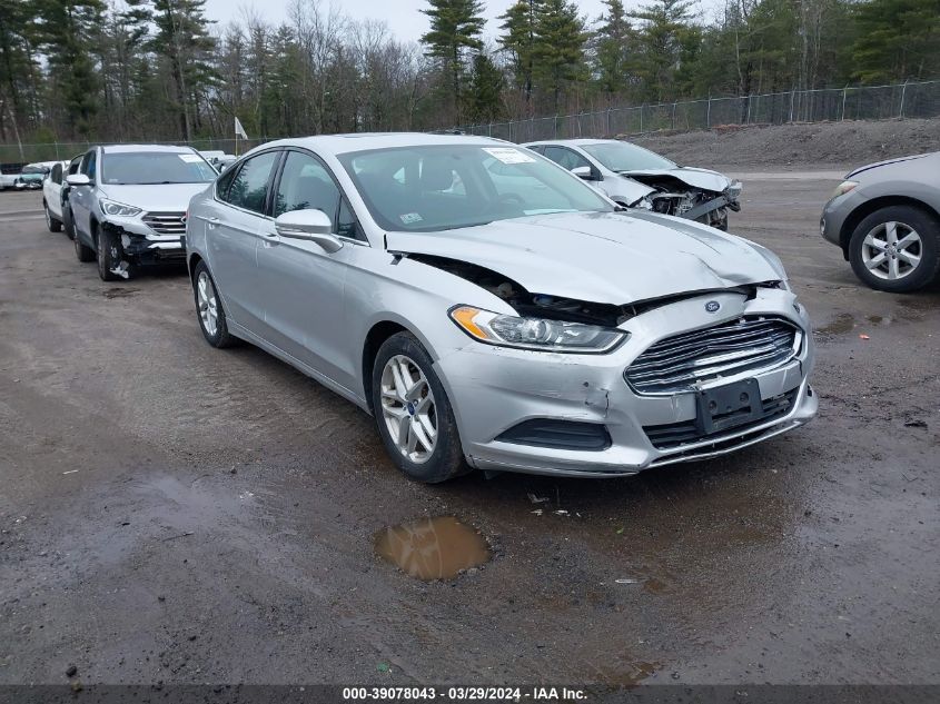 Lot #2495489636 2014 FORD FUSION SE salvage car