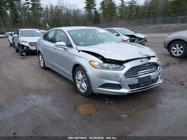 Auction sale of the 2014 Ford Fusion Se, vin: 3FA6P0H7XER113636, lot number: 39078043