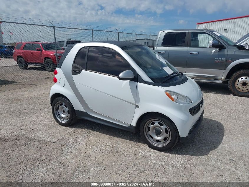 Lot #2476839635 2015 SMART FORTWO PASSION/PURE salvage car