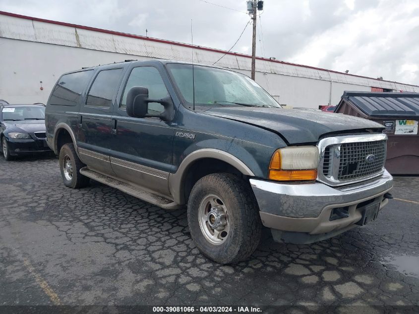 Lot #2504643612 2000 FORD EXCURSION LIMITED salvage car