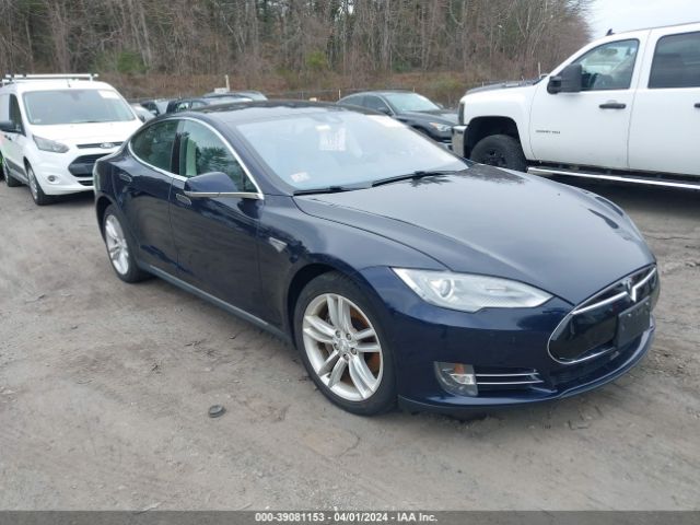 39081153 :رقم المزاد ، 5YJSA1S1XEFP49933 vin ، 2014 Tesla Model S مزاد بيع