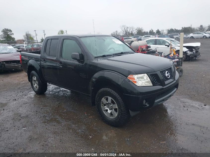 Lot #2506955074 2010 NISSAN FRONTIER PRO-4X salvage car