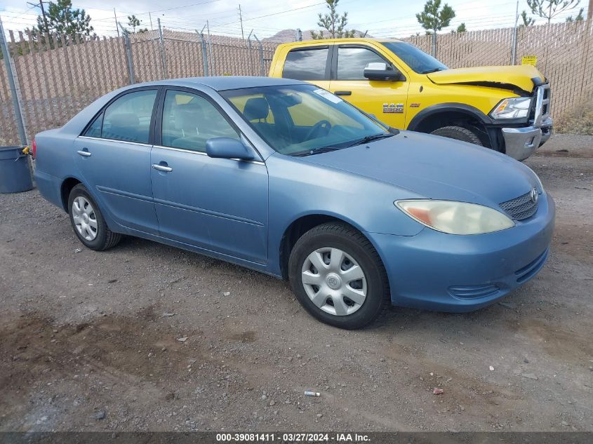 Lot #2506942177 2002 TOYOTA CAMRY LE salvage car