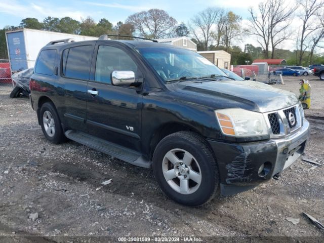 Auction sale of the 2006 Nissan Armada Le, vin: 5N1AA08B76N742412, lot number: 39081599
