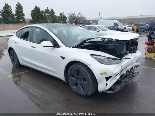 Auction sale of the 2021 Tesla Model 3 Standard Range Plus Rear-wheel Drive, vin: 5YJ3E1EA1MF075237, lot number: 39082139