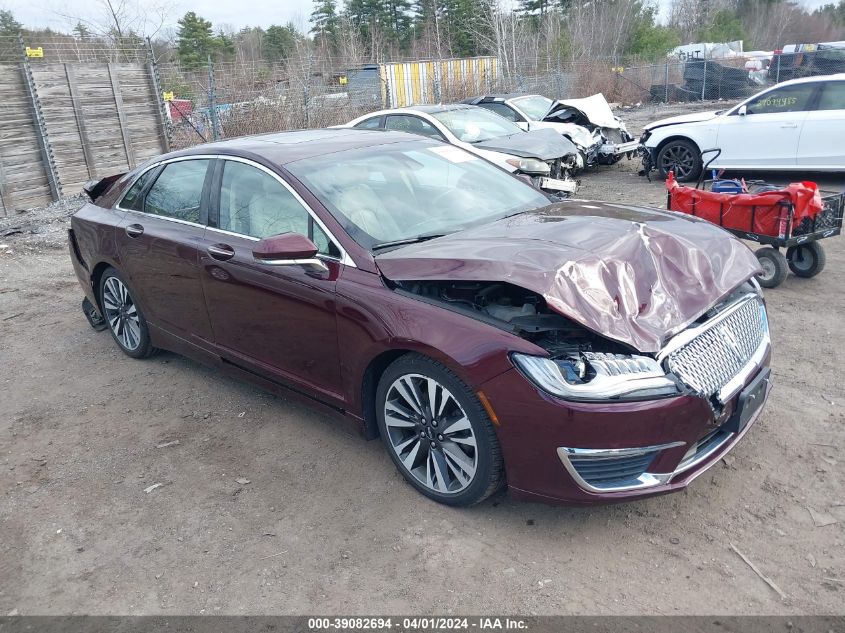 Lot #2506939372 2018 LINCOLN MKZ RESERVE salvage car