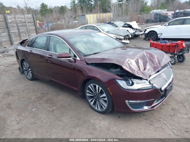 Auction sale of the 2018 Lincoln Mkz Reserve, vin: 3LN6L5F93JR619709, lot number: 39082694