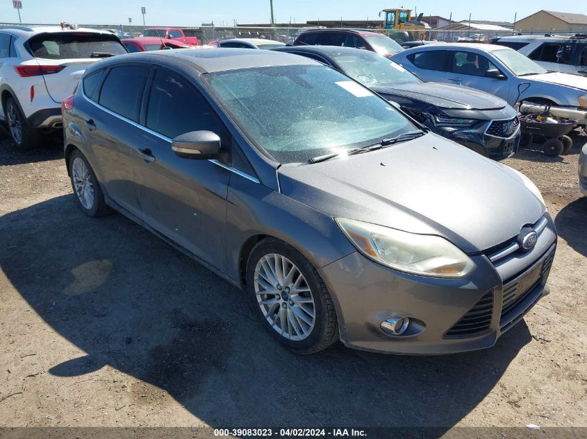 Lot #2476839619 2012 FORD FOCUS SEL salvage car