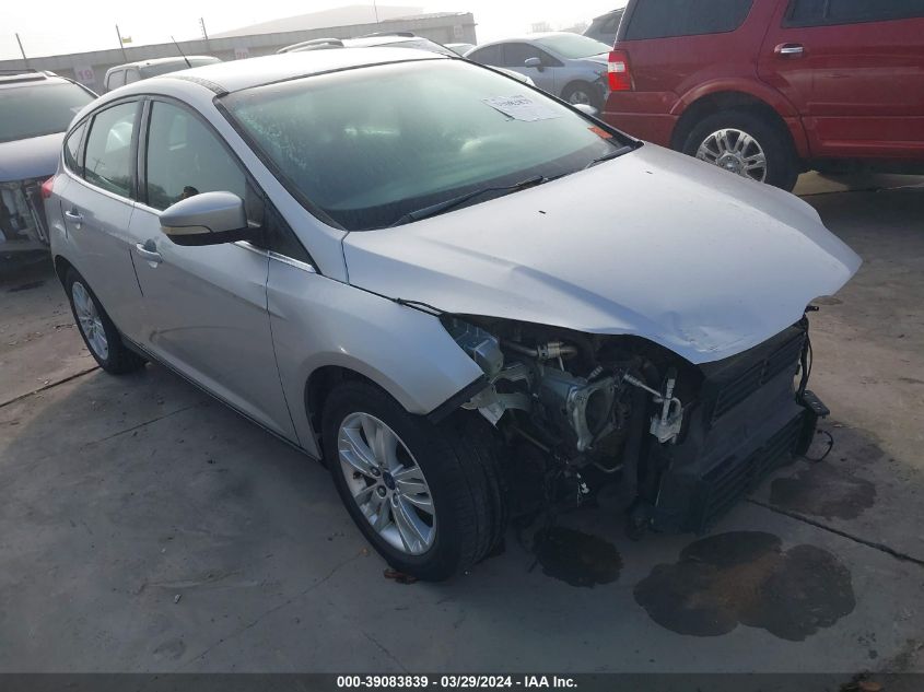 Lot #2476839610 2012 FORD FOCUS SEL salvage car