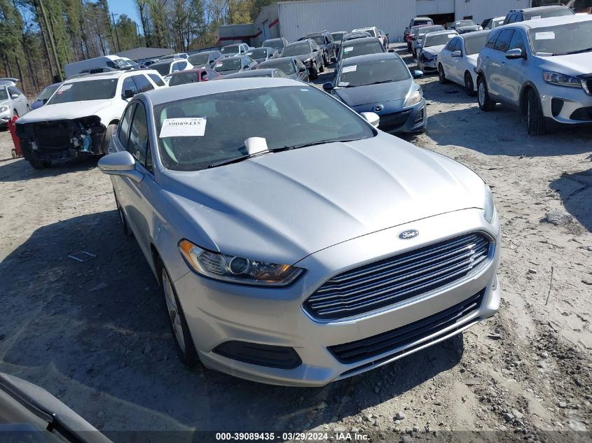 Lot #2504645964 2016 FORD FUSION SE salvage car