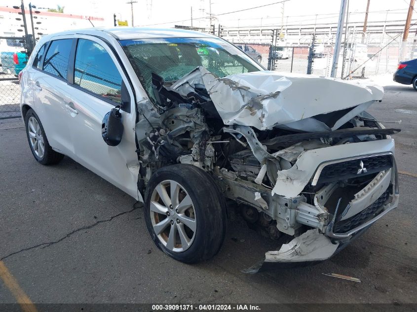 Lot #2495488194 2015 MITSUBISHI OUTLANDER SPORT ES salvage car