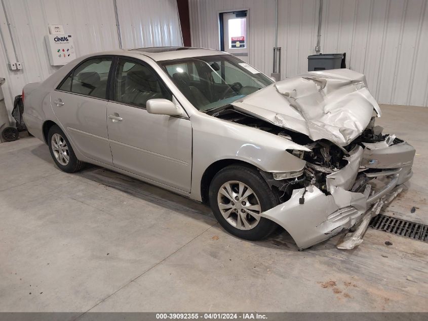 Lot #2524269812 2004 TOYOTA CAMRY LE V6 salvage car