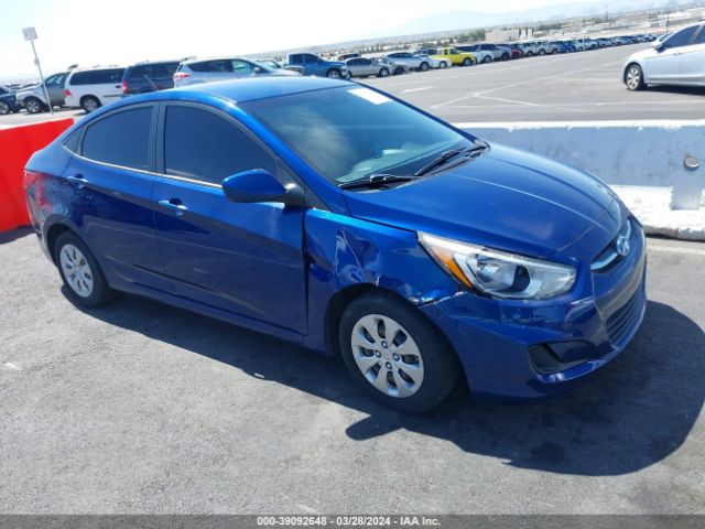 Auction sale of the 2015 Hyundai Accent Gls, vin: KMHCT4AE8FU835427, lot number: 39092648