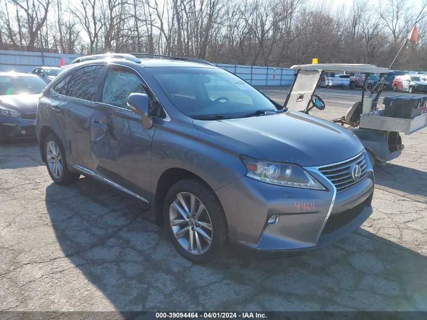 Lot #2490857019 2015 LEXUS RX 350 CRAFTED LINE/F SPORT salvage car