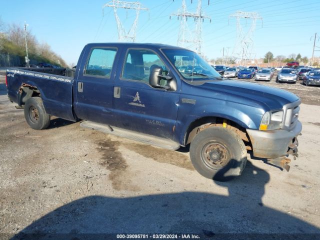 Auction sale of the 2004 Ford F-250 Lariat/xl/xlt, vin: 1FTNW21LX4EC12700, lot number: 39095781