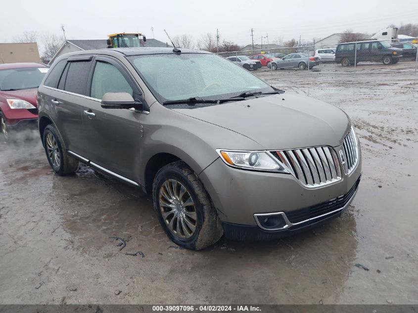 Lot #2490867664 2012 LINCOLN MKX salvage car