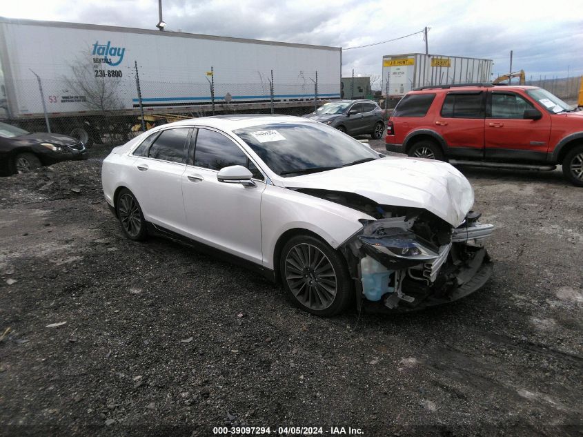Lot #2506939299 2016 LINCOLN MKZ salvage car