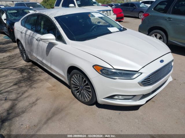 Auction sale of the 2017 Ford Fusion Se, vin: 3FA6P0H97HR180281, lot number: 39098824