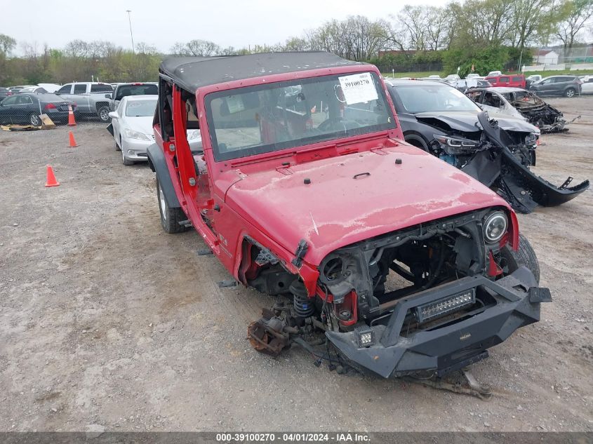Lot #2472387947 2007 JEEP WRANGLER UNLIMITED X salvage car