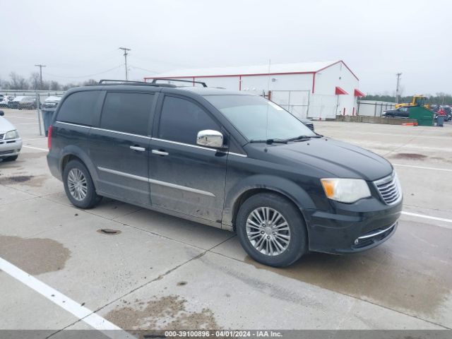 Auction sale of the 2014 Chrysler Town & Country Touring-l, vin: 2C4RC1CG8ER329152, lot number: 39100896