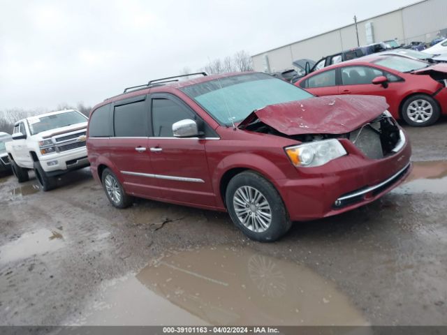 Auction sale of the 2014 Chrysler Town & Country Touring-l, vin: 2C4RC1CG4ER455668, lot number: 39101163
