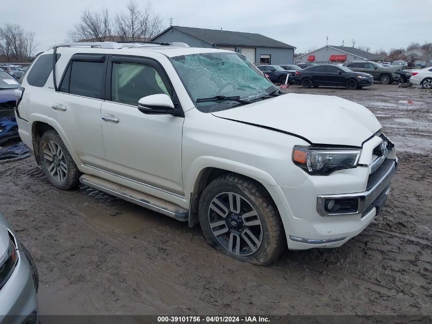 Lot #2490867505 2016 TOYOTA 4RUNNER LIMITED salvage car
