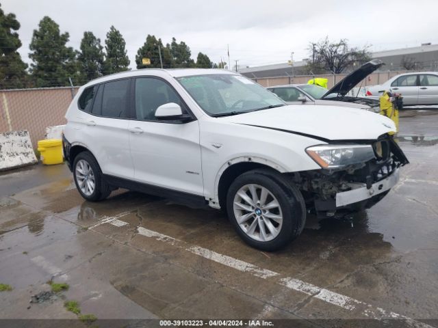 Auction sale of the 2016 Bmw X3 Xdrive28i, vin: 5UXWX9C50G0D82883, lot number: 39103223