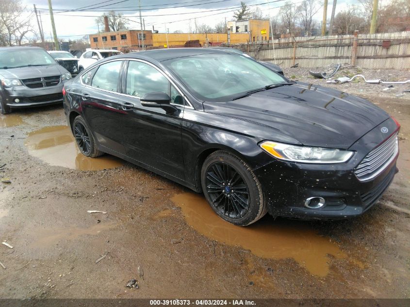Lot #2472382793 2016 FORD FUSION SE salvage car