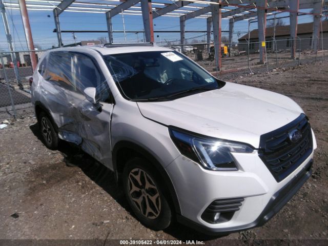 Auction sale of the 2022 Subaru Forester Premium, vin: JF2SKAEC7NH447527, lot number: 39105422