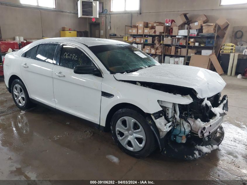 Lot #2502335485 2018 FORD POLICE INTERCEPTOR salvage car