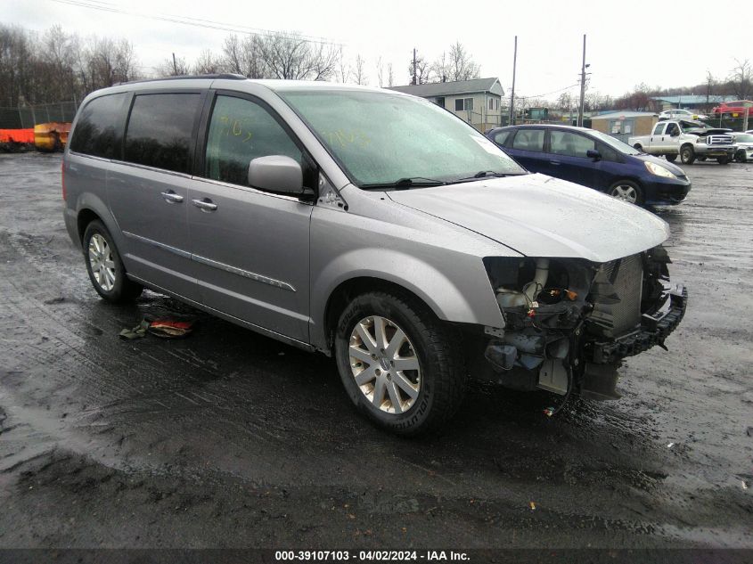 Lot #2490867418 2016 CHRYSLER TOWN & COUNTRY TOURING salvage car