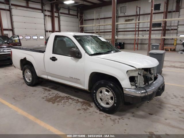 Auction sale of the 2004 Gmc Canyon Sl, vin: 1GTCS148348138443, lot number: 39110496