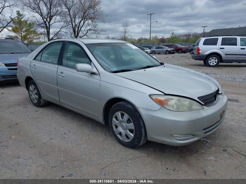 Lot #2485067268 2004 TOYOTA CAMRY LE salvage car