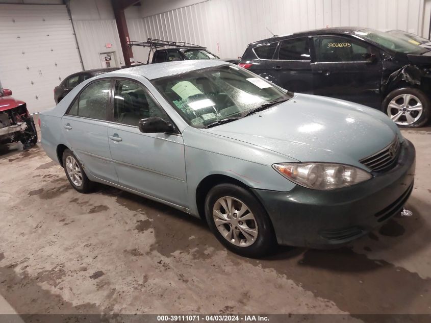 Lot #2493168209 2005 TOYOTA CAMRY LE V6 salvage car