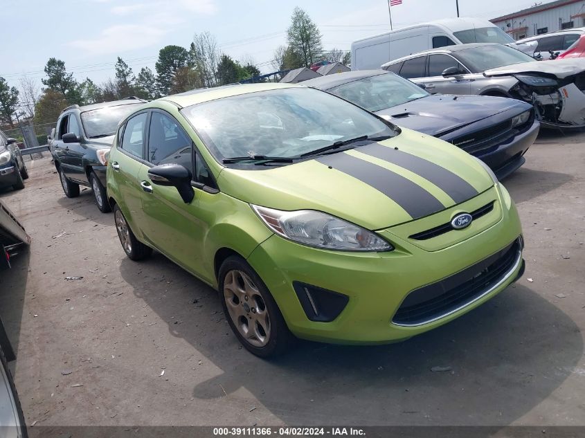 Lot #2490856674 2012 FORD FIESTA SES salvage car