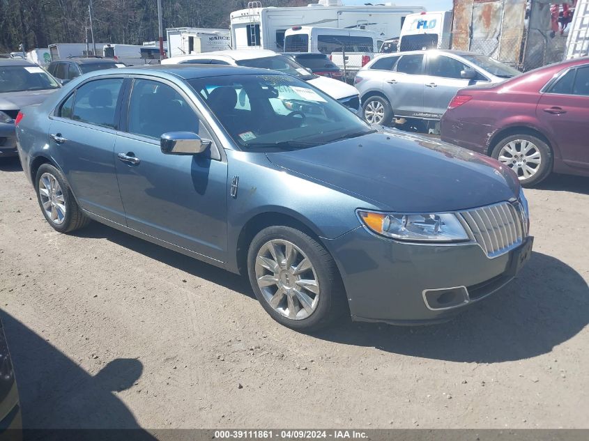 Lot #2474523590 2012 LINCOLN MKZ salvage car