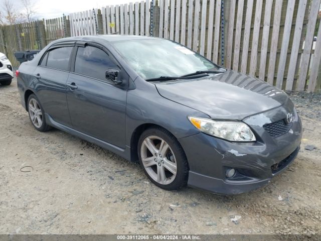 Auction sale of the 2009 Toyota Corolla Xrs, vin: 2T1BE40E59C026366, lot number: 39112065