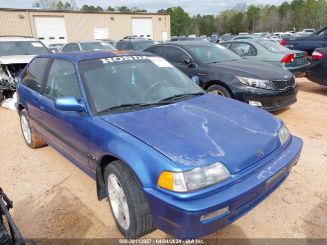 Auction sale of the 1991 Honda Civic, vin: 2HGED6345MH547375, lot number: 39112857