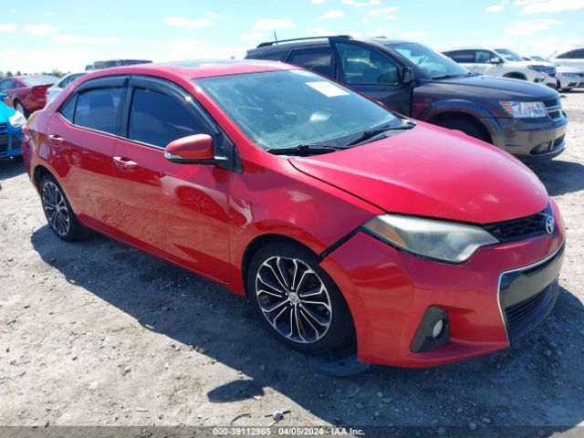 Auction sale of the 2016 Toyota Corolla S Plus, vin: 2T1BURHE6GC592974, lot number: 39112985