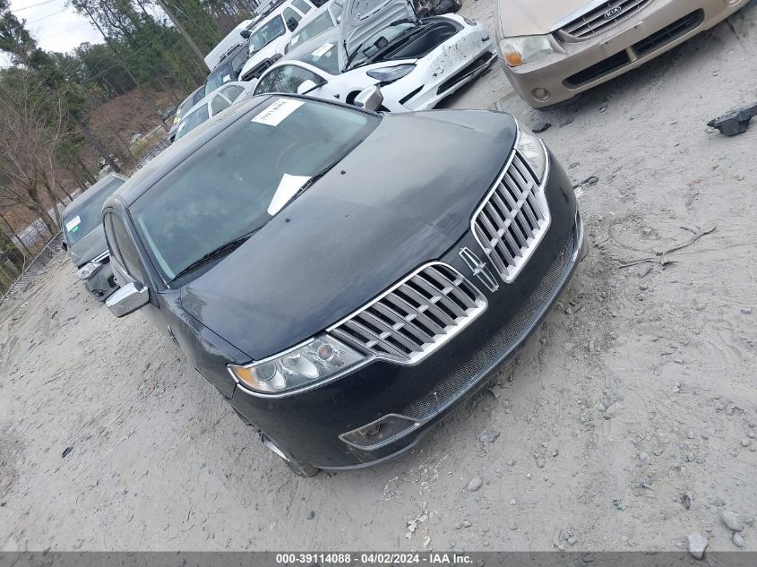 Lot #2474523544 2010 LINCOLN MKZ salvage car
