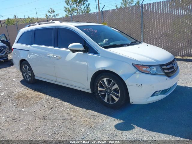 Auction sale of the 2014 Honda Odyssey Touring/touring Elite, vin: 5FNRL5H90EB074817, lot number: 39114633