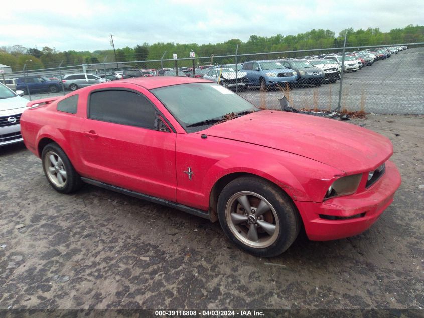 Lot #2490867079 2006 FORD MUSTANG V6 salvage car