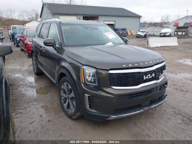 Auction sale of the 2022 Kia Telluride Ex, vin: 5XYP3DHCXNG229170, lot number: 39117909