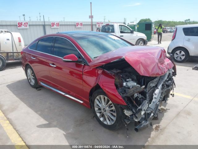 Auction sale of the 2015 Hyundai Sonata Limited, vin: 5NPE34AF2FH229783, lot number: 39118574