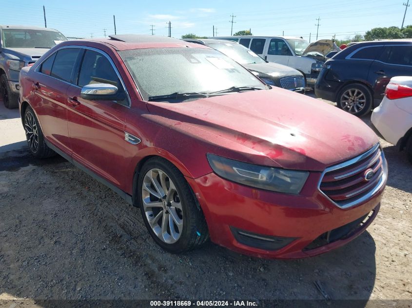 Lot #2490860691 2015 FORD TAURUS LIMITED salvage car