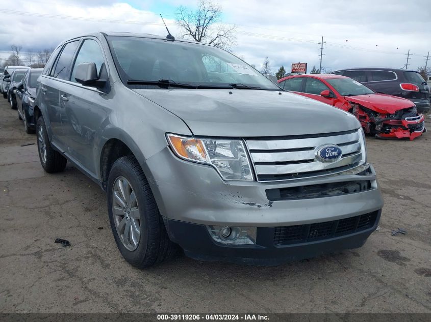 Lot #2504635516 2008 FORD EDGE LIMITED salvage car