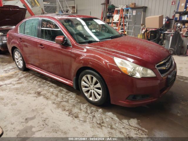 Auction sale of the 2011 Subaru Legacy 3.6r Limited, vin: 4S3BMDK68B2225201, lot number: 39120461