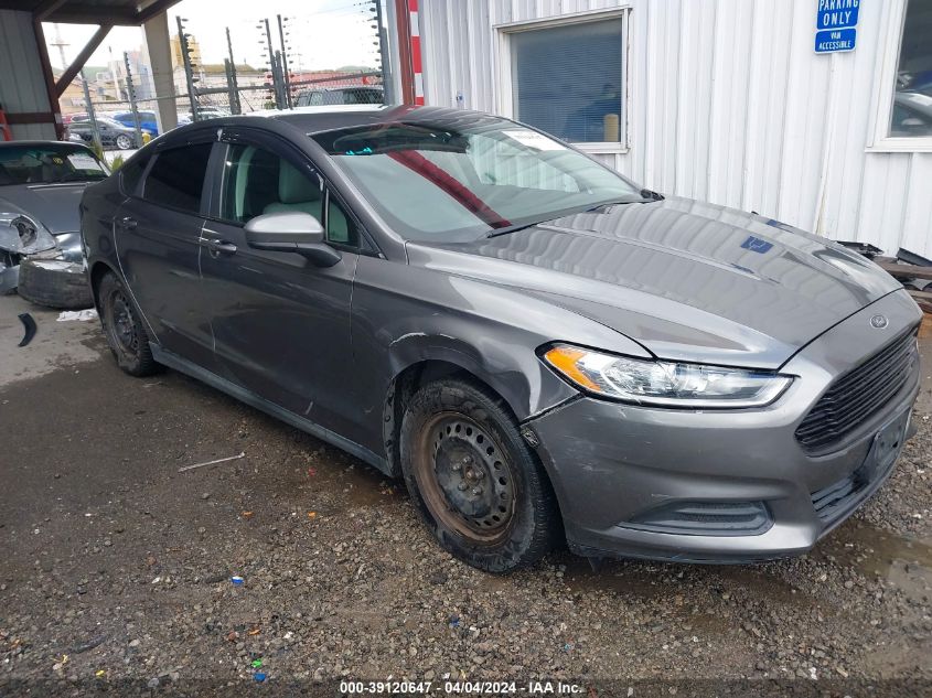 Lot #2504643398 2014 FORD FUSION S salvage car