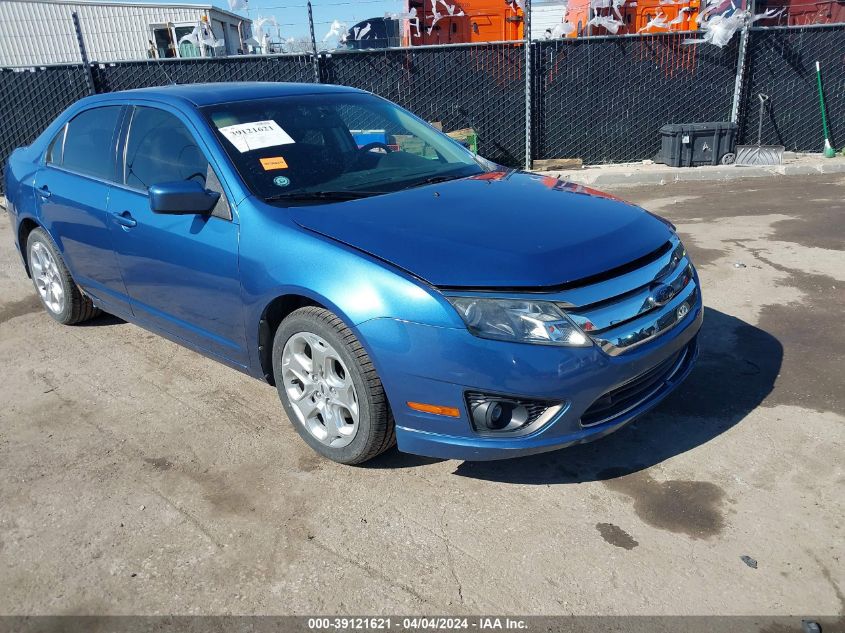 Lot #2486233672 2010 FORD FUSION SE salvage car